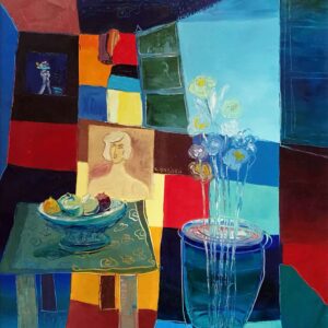 Composizione alla Modigliani