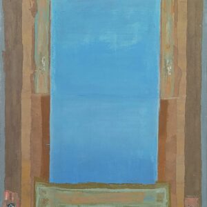 blu profondo e reperti archeologici